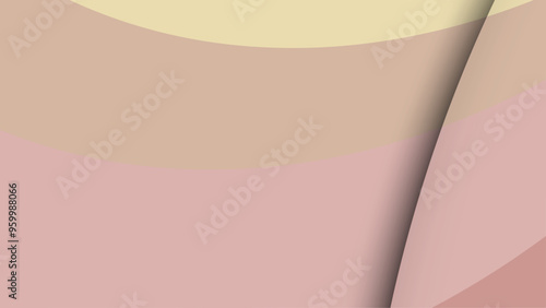 soothing composition featuring soft curves and muted colors, creating a harmonious balance of texture and form