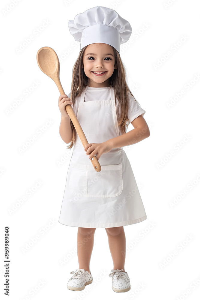 little girl cook with a ladle, little girl cook, little cook, Adorable Little Girl Chef Pretends to Cook little girl cook with a ladle, little girl cook, little cook, Adorable Little Girl Chef Pretends to Cook