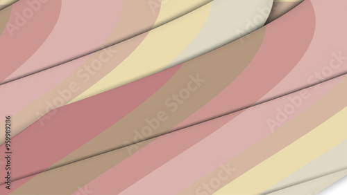 soothing composition featuring soft curves and muted colors, creating a harmonious balance of texture and form