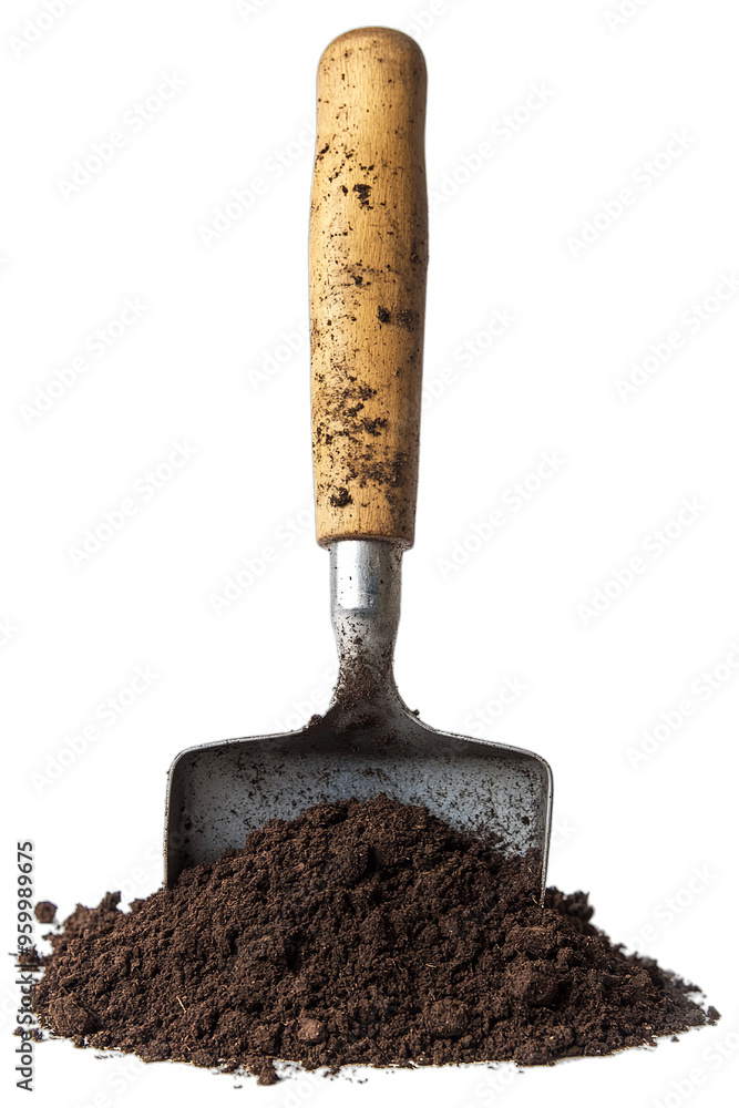 PNG Trowel soil dirt tool.