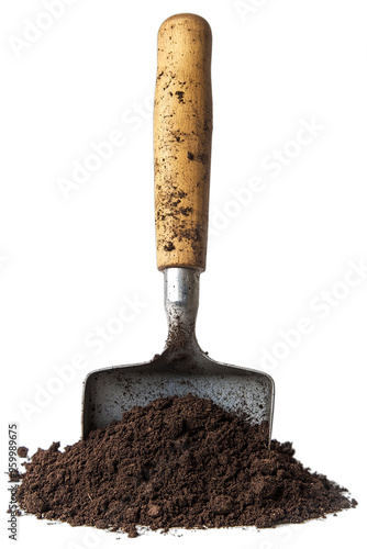 PNG Trowel soil dirt tool.
