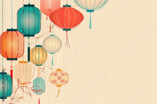 Mid-Autumn Festival Celebration background