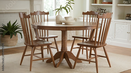 Wooden dining table 