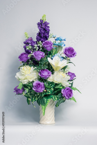 flowers craft in vase