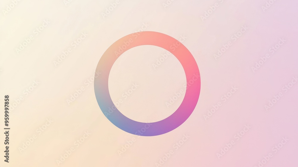 A minimalist zen circle logo with a subtle gradient, conveying harmony and unity. A minimalist zen circle logo with a subtle gradient, conveying harmony and unity.