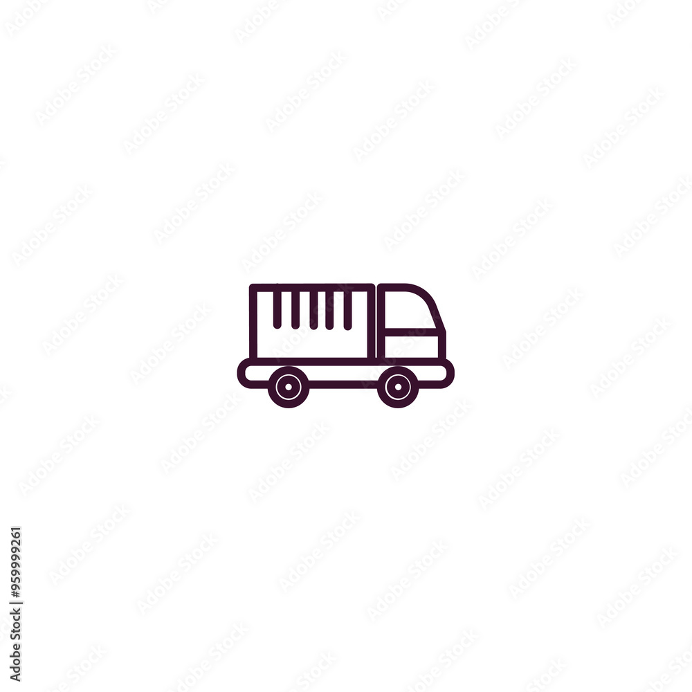 garbage truck cleanin outline icon. Linear vector from cleaning concept. Thin line garbage truck cleanin icon isolated on white background garbage truck cleanin outline icon. Linear vector from cleaning concept. Thin line garbage truck cleanin icon isolated on white background