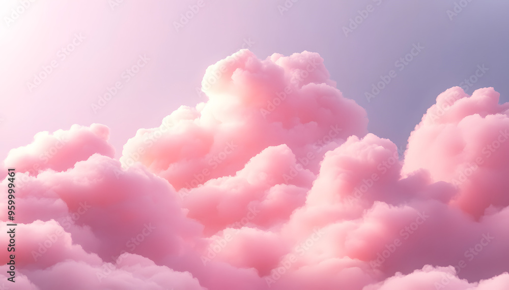 soft pastel pink clouds in the sky soft pastel pink clouds in the sky