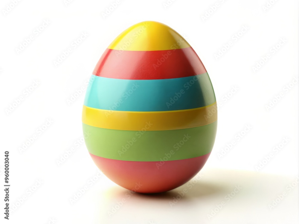 classic easter egg motifs with clean lines and colorblocking classic easter egg motifs with clean lines and colorblocking