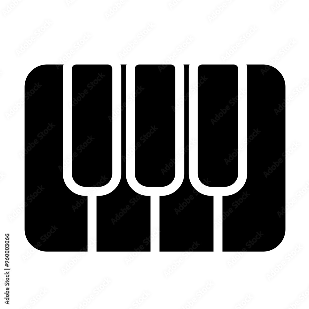 Piano Audio, Music and Sound solid icon Piano Audio, Music and Sound solid icon