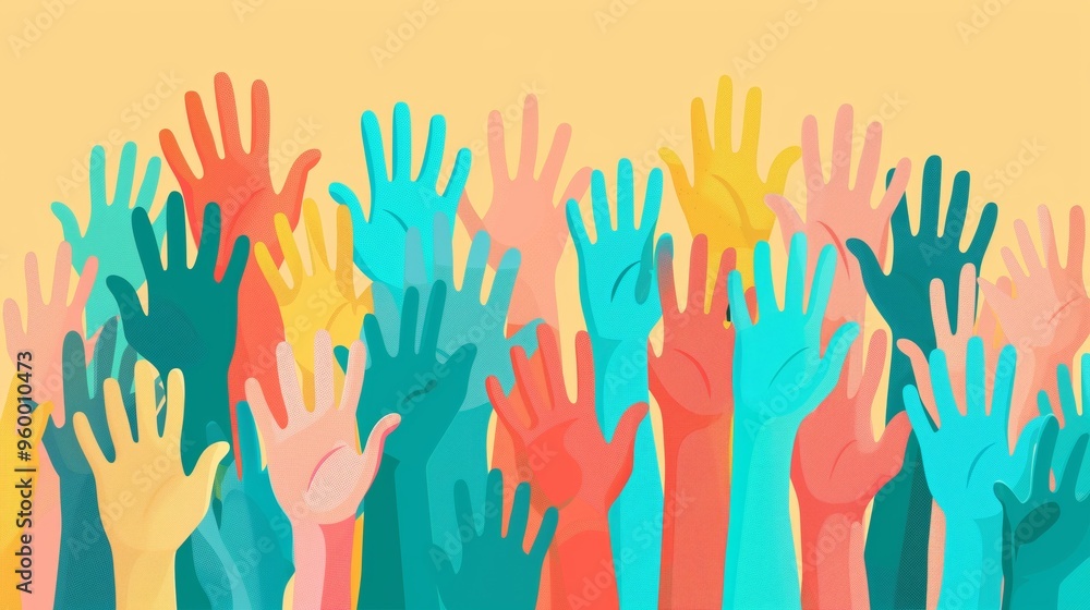 The concept of diversity. Hands of people with different skin colors, different nationalities. Activists, feminists and other communities fight for equality. The concept of diversity. Hands of people with different skin colors, different nationalities. Activists, feminists and other communities fight for equality.