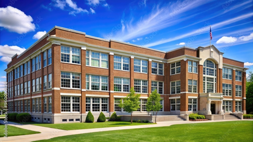 highschool building highschool building