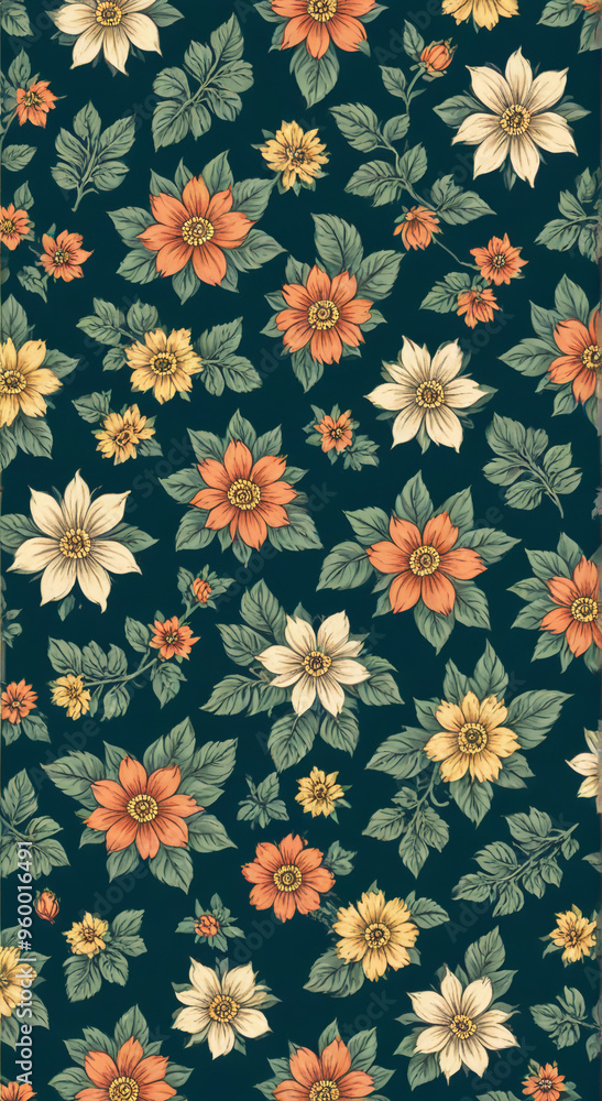 seamless floral pattern seamless floral pattern