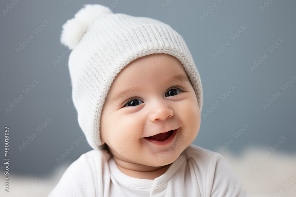 portrait of adorable baby isolated on white background portrait of adorable baby isolated on white background
