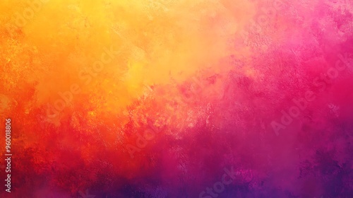 vibrant multicolor gradient with hues of magneta photo