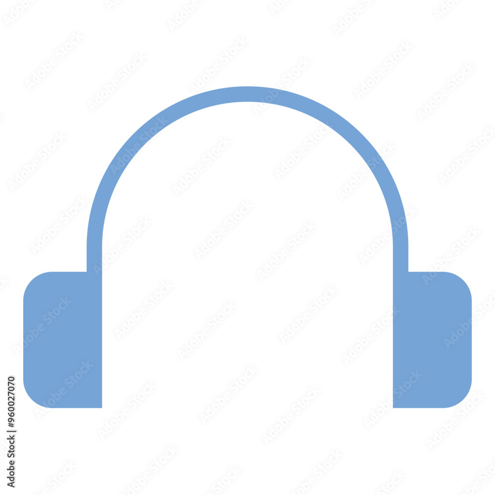 Headphone, Audio, Music and Sound Flat Icon Headphone, Audio, Music and Sound Flat Icon