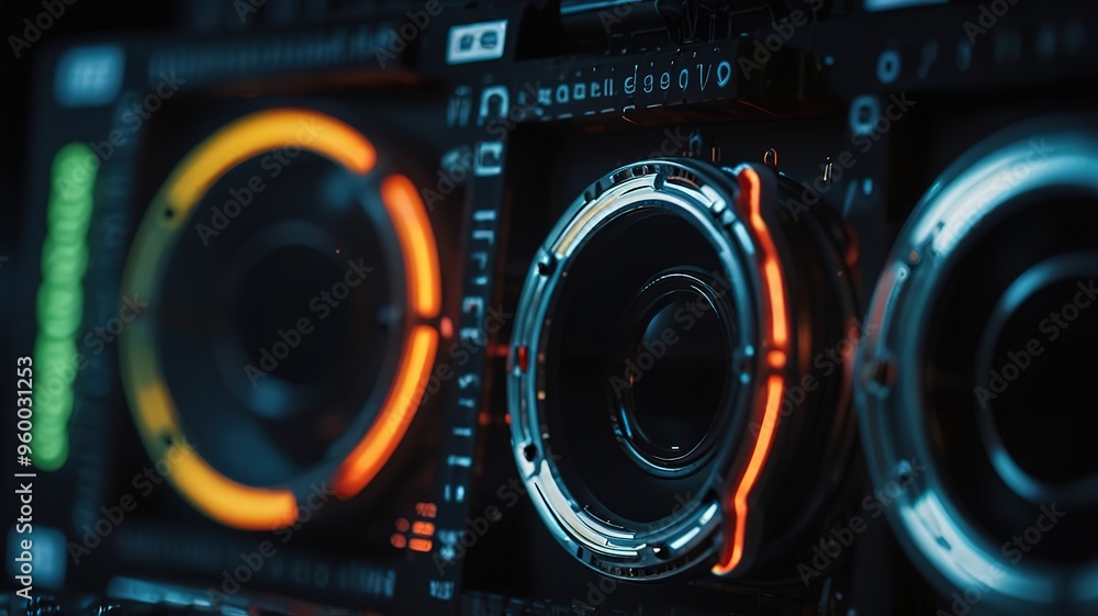 Fototapeta premium tehcno background