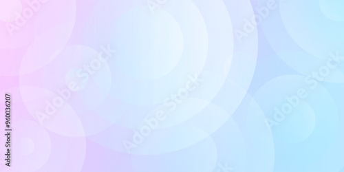 Modern concentric circles banner background. Patel fluid colorful blue and purple gradations. Abstract geometric background. Vector illustration. photo