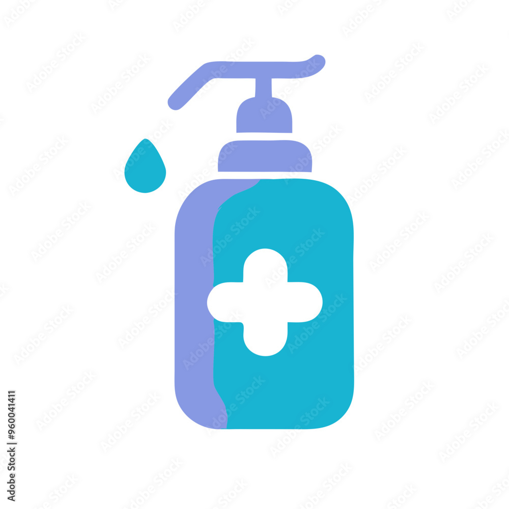 Bottle with liquid, minimalist icon, blue and purple colors, hydration and health
Bottle with liquid, minimalist icon, blue and purple colors, hydration and health