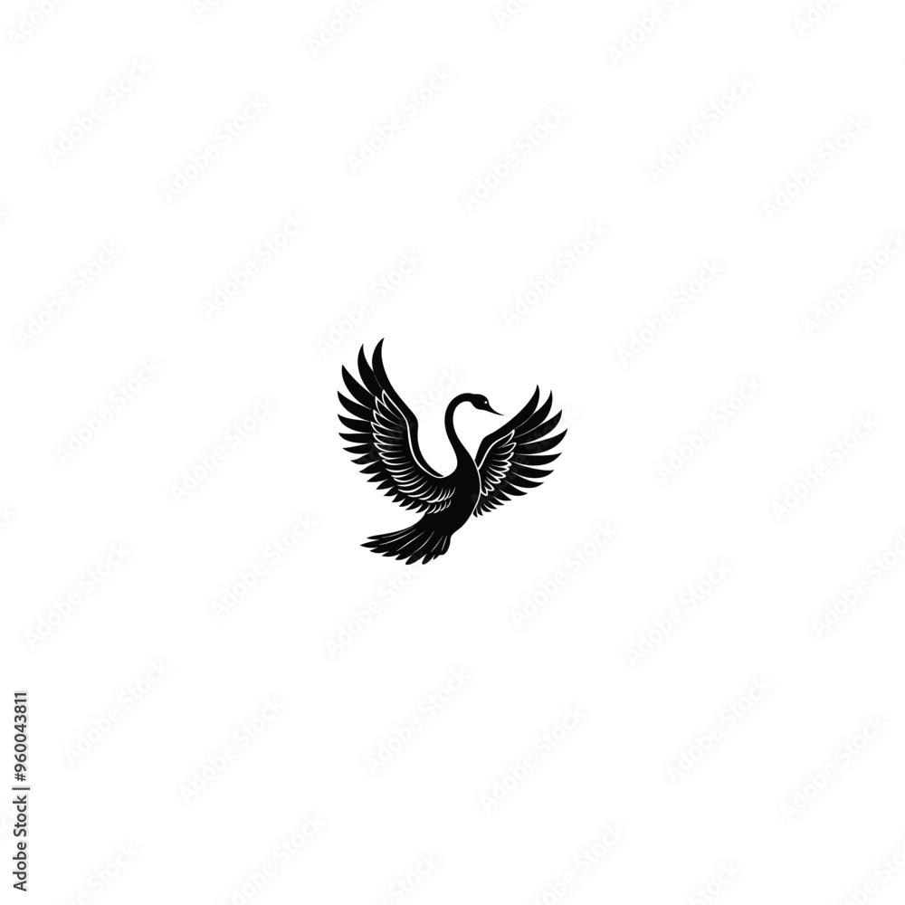 swan vector illustration swan vector illustration