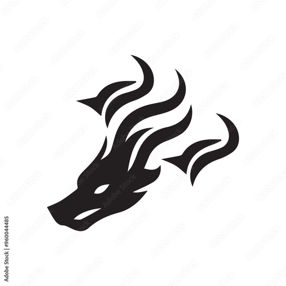 Creative Religion Silhouette Vector Logo Design Creative Religion Silhouette Vector Logo Design