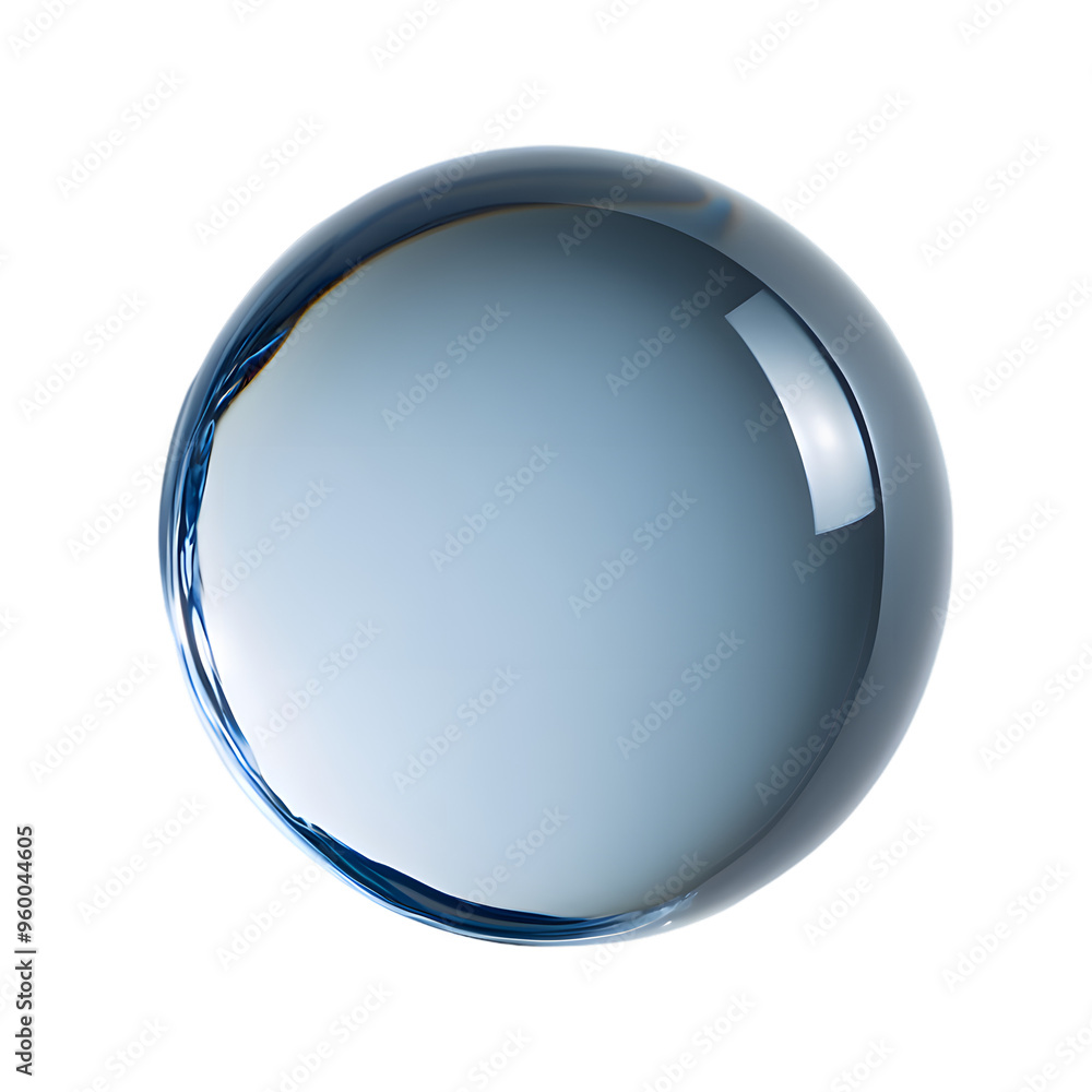 Realistic transparent water drop isolated on transparent background Realistic transparent water drop isolated on transparent background