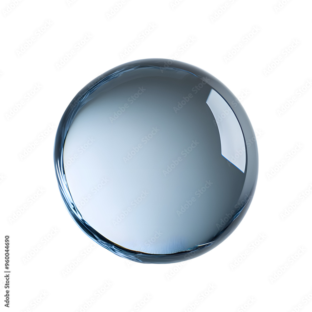 Realistic transparent water drop isolated on transparent background Realistic transparent water drop isolated on transparent background
