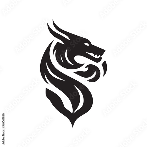 Creative Religion Silhouette Vector Logo Design