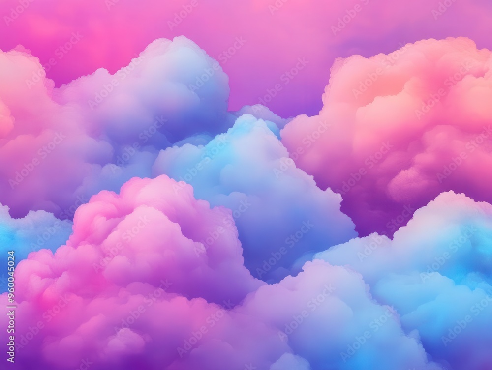 Vibrant pastel clouds in a dreamy sky create a serene and enchanting atmosphere perfect for backgrounds and digital art. Vibrant pastel clouds in a dreamy sky create a serene and enchanting atmosphere perfect for backgrounds and digital art.