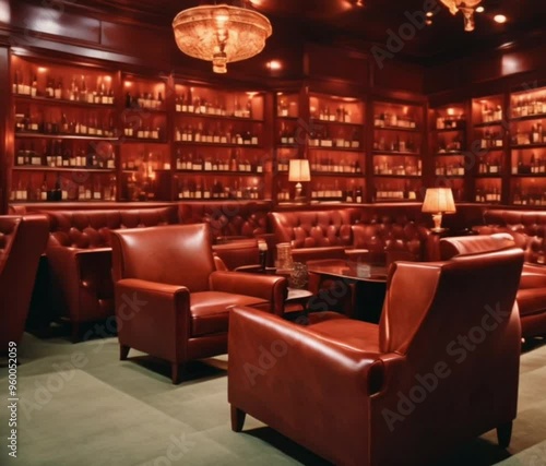 Cigar Lounge: Move through the bar to a sophisticated cigar lounge with leather chairs, a fireplace, and an array of fine cigars and whiskeys.