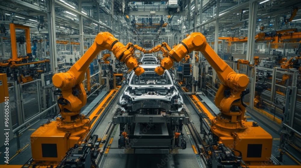Automated Car Manufacturing Line Automated Car Manufacturing Line