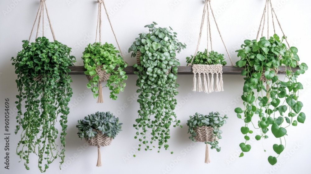 Fototapeta premium Indoor Hanging Plants