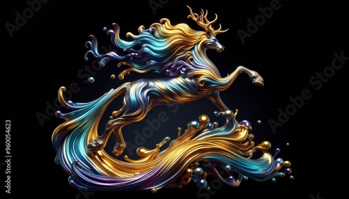 Metallic Qilin photo