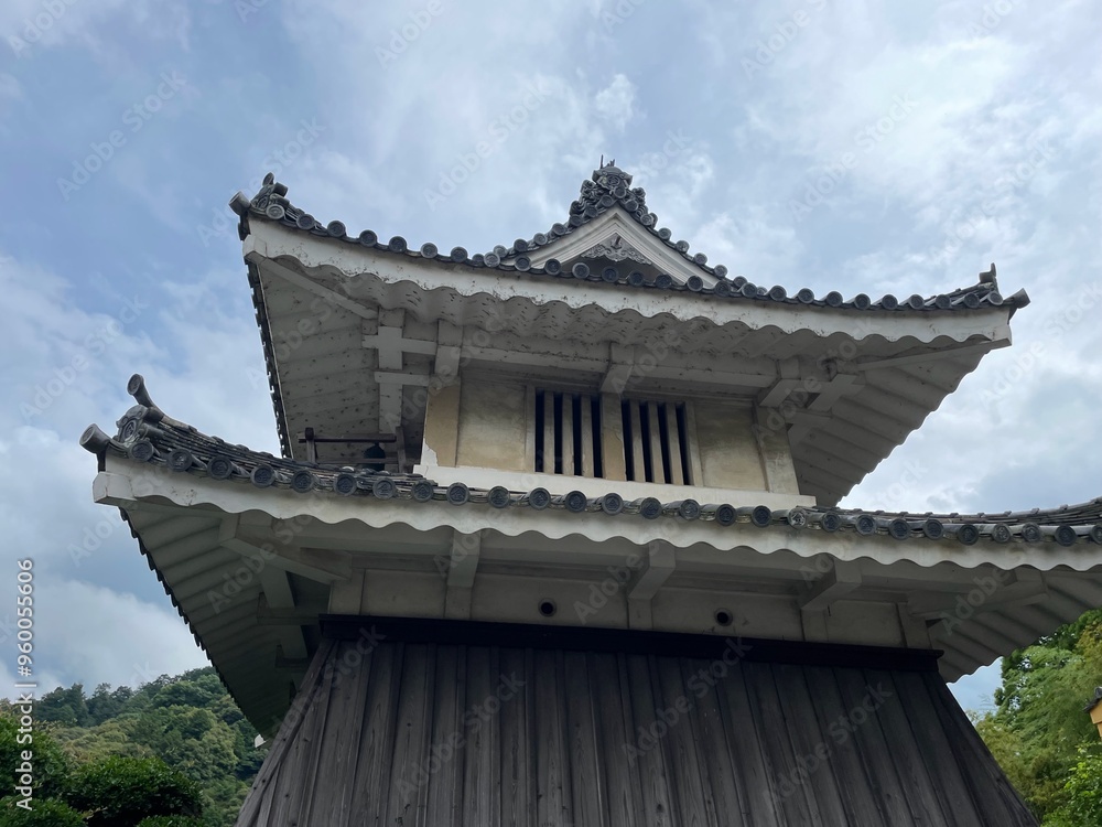 Fototapeta premium 四国金比羅山で見る風景 