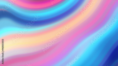 Abstract trendy fluid motion gradient blurred grainy background texture.