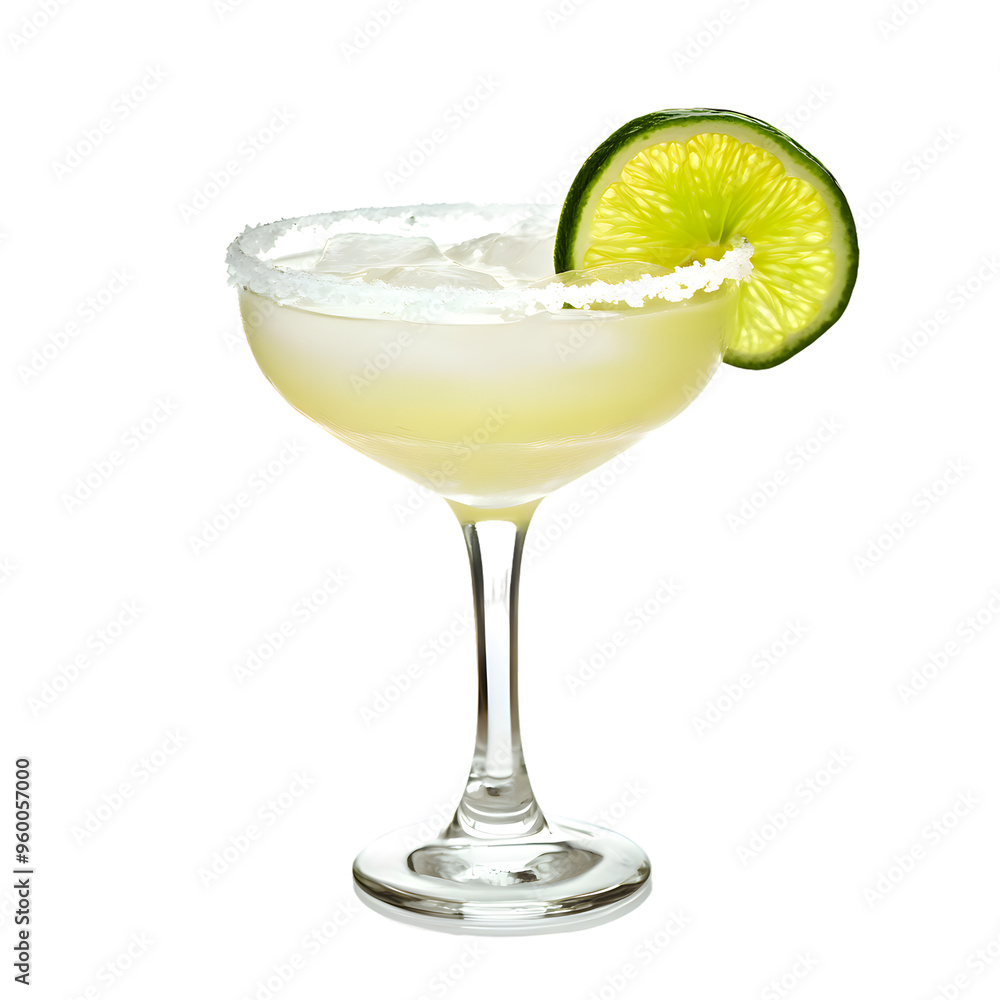 Margarita cocktail isolated on a transparent background Margarita cocktail isolated on a transparent background