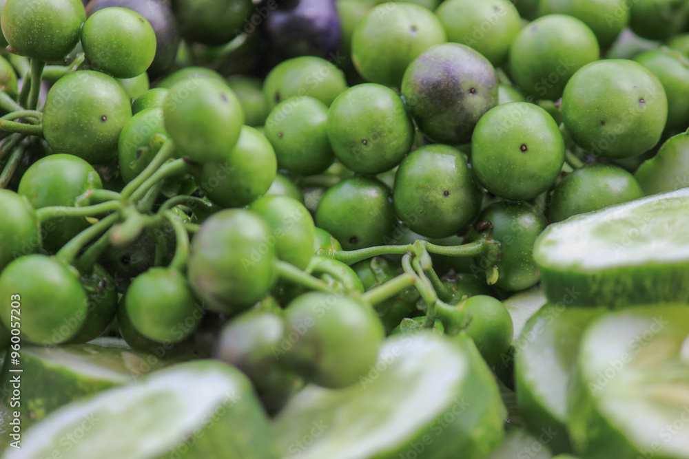 macro fresh traditional Indonesian salad dish macro fresh traditional Indonesian salad dish