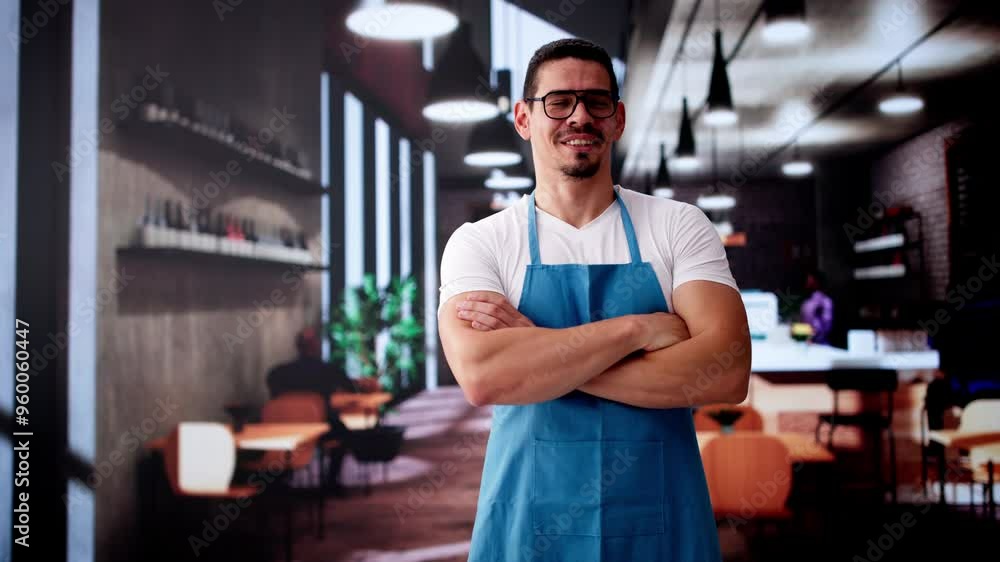 Small Business Owner. Happy Entrepreneur Man Small Business Owner. Happy Entrepreneur Man