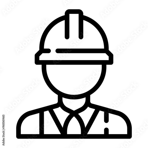 architect line icon