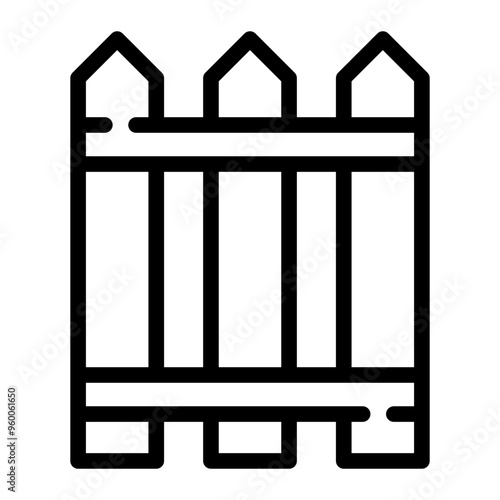 fence line icon
