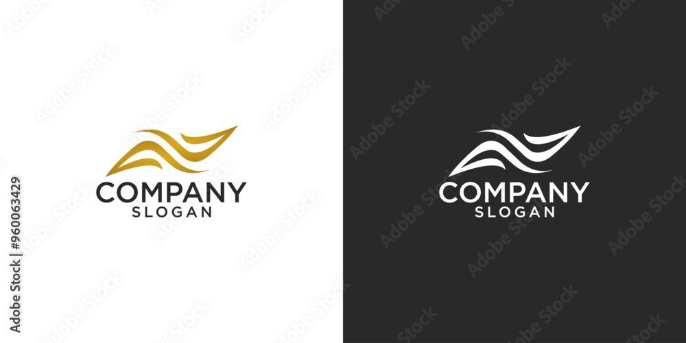 letter N abstract monogram logo vector design letter N abstract monogram logo vector design