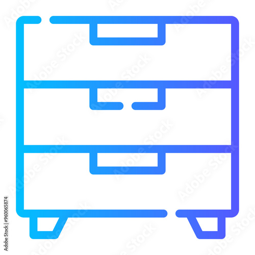 drawers gradient icon