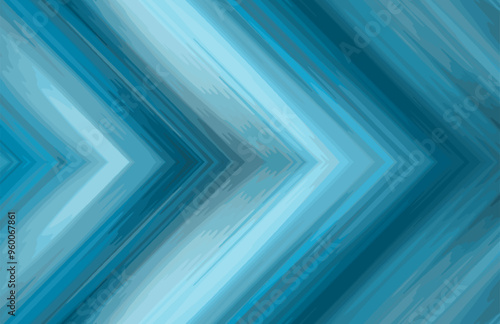 Abstract blue motion chevron background with lines. Abstract blue light arrow speed power technology futuristic background.
