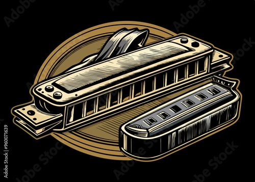 Harmonica Engraving and Mezzotint 
