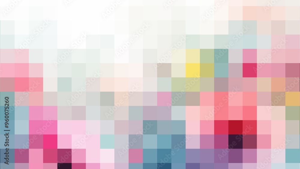 Abstract mosaic pattern background in pastel colours Abstract mosaic pattern background in pastel colours