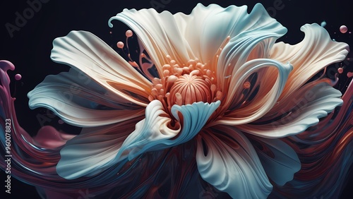 fractal flower background