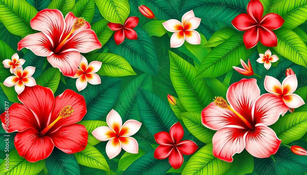Floral design pattern background Floral design pattern background