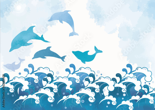 海といるか