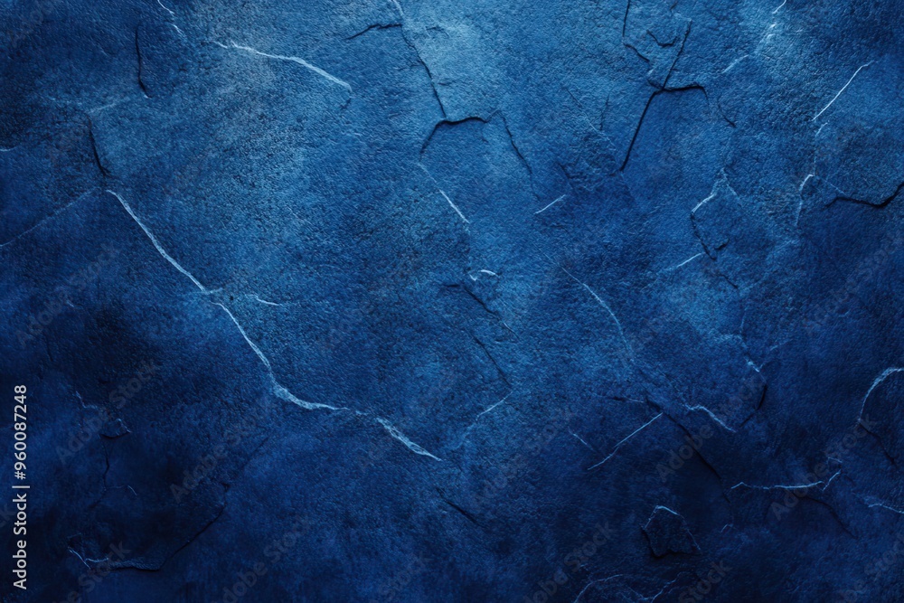 A deep blue textured background featuring cracks, ideal for design projects, wallpapers, and artistic creations. A deep blue textured background featuring cracks, ideal for design projects, wallpapers, and artistic creations.