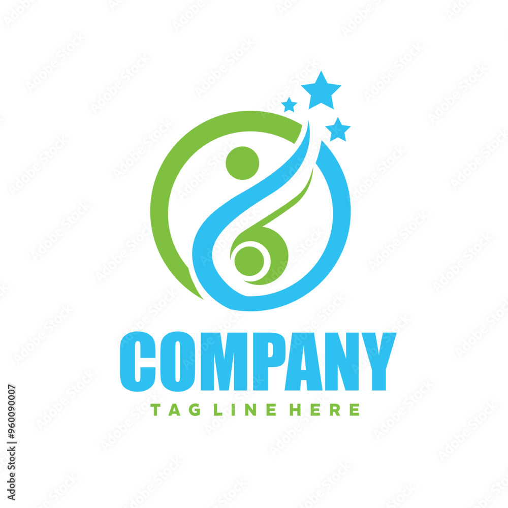 Obraz premium consulting logo design