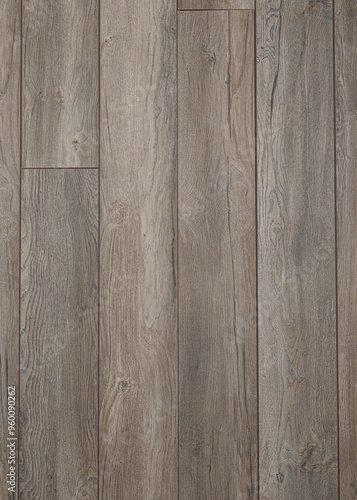 Rustic Weathered Oak Wood Floor Texture with Deep Grain and Natural Variations, Ideal for Vintage and Industrial Designs